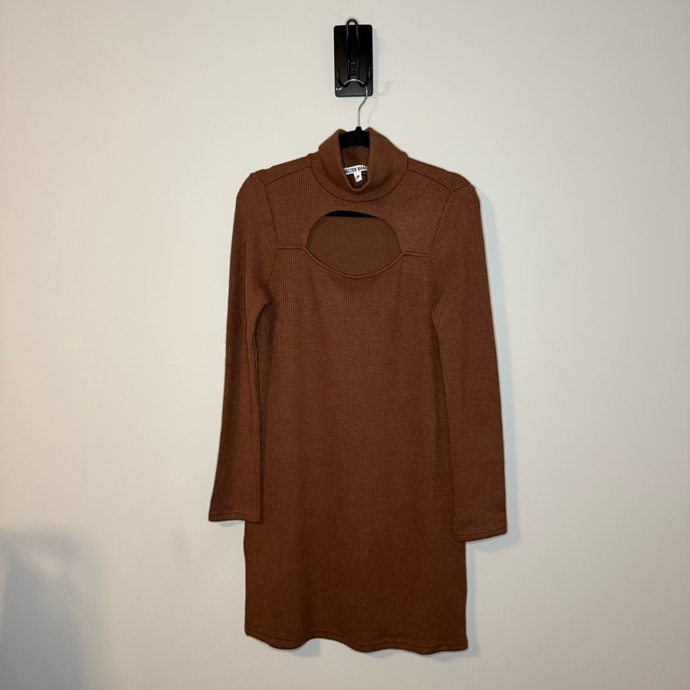 Walter Baker Harlow Cutout Sweater Dress